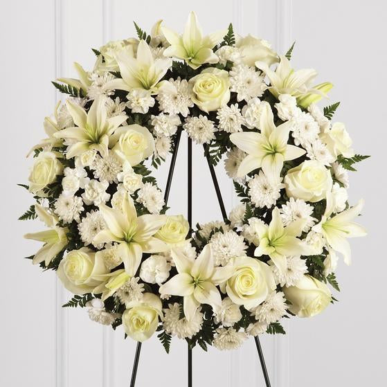 Treasured tribute wreath